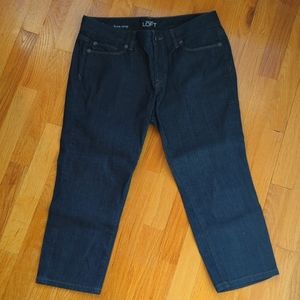 LOFT Dark Blue Capris